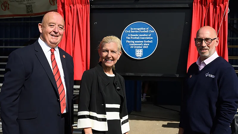 Civil Service FC Gets FA Plaque: Playing Nonstop Since 1863